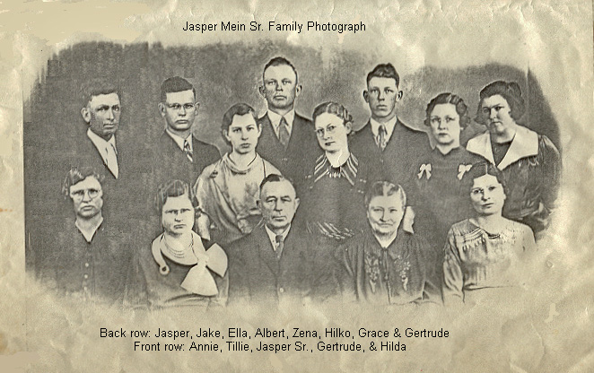 Gezinsfoto Jasper Mein en Gertrude Jansen